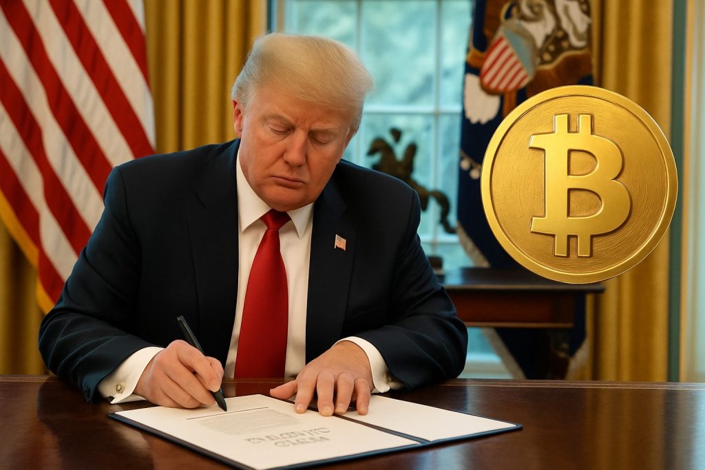 Trump’s Bitcoin Retirement Order Sets Stage for Billions in Demand at Seven-Year Low Supply